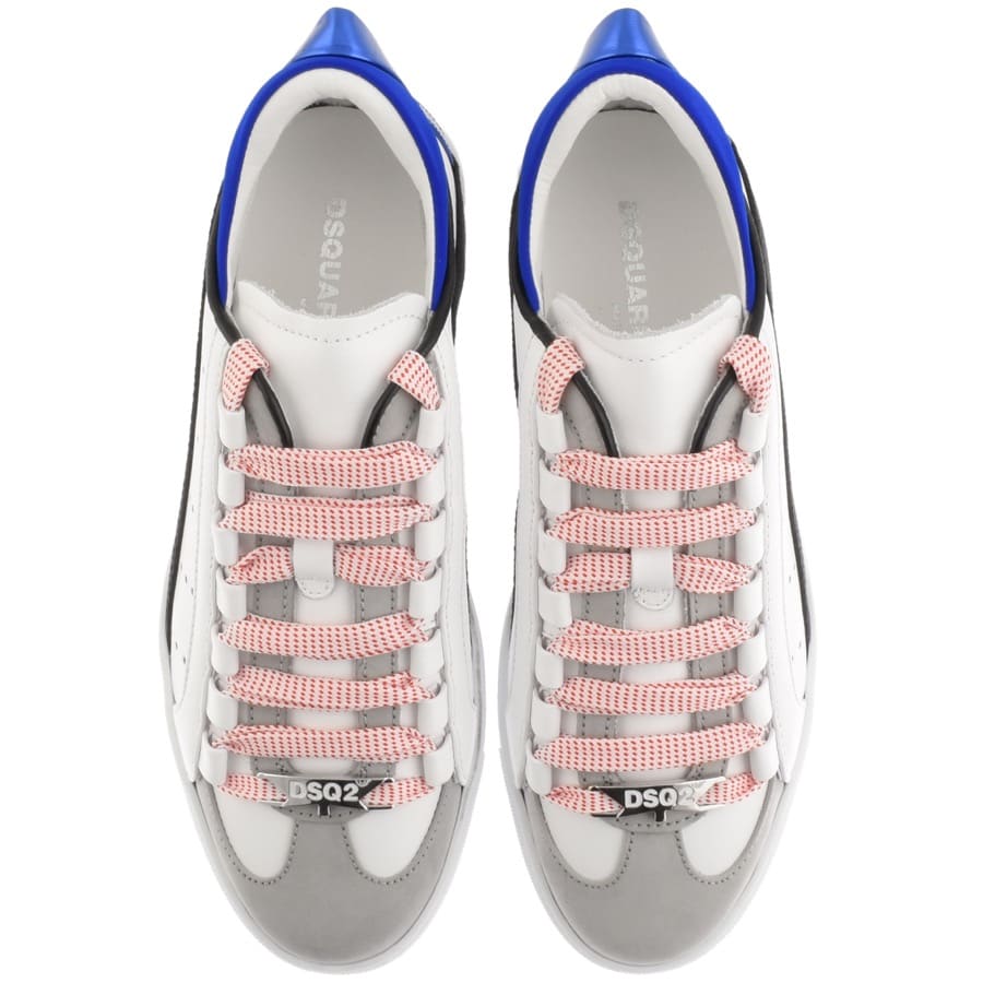 Alternative Image for ProductDSQUARED2 Icon 551 Box Sole Trainers White3